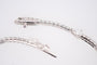 Bracelet Bracelet tennis en or blanc 18 carats avec diamants poire et brillants 58 Facettes