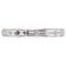 Bague 53 Bague de fiançailles en or blanc 18 carats et diamants 58 Facettes