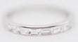 Bague 53 Bague de fiançailles en or blanc 18 carats et diamants 58 Facettes