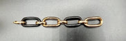 Bracelet Bracelet articulé en or rose 18 carats et ébène 58 Facettes