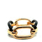 Bracelet Bracelet en or rose et bois d'ébène 58 Facettes