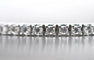 Bracelet Bracelet tennis en or blanc 18 carats et diamants 58 Facettes