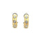 Boucles d'oreilles Boucles d'oreilles clips en or jaune 18 carats et diamants 58 Facettes