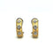 Boucles d'oreilles Boucles d'oreilles clips en or jaune 18 carats et diamants 58 Facettes