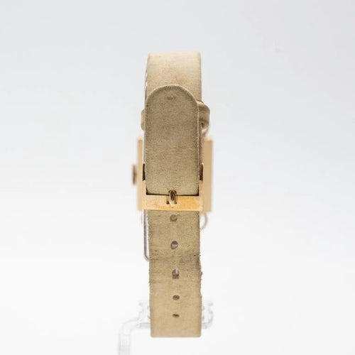 Montre Lip - Montre femme en or 18 carats, boîtier carré 19 mm 58 Facettes