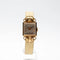 Montre Lip - Montre femme en or 18 carats, boîtier carré 19 mm 58 Facettes