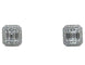 Boucles d'oreilles Boucles d'oreilles en or blanc 18 carats avec 70 diamants 58 Facettes