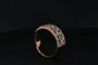 Bague 55 Bague alliance en or rose 18 carats et diamants 58 Facettes