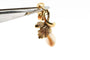 Boucles d'oreilles Boucles d’oreilles dents de biche en or blanc 18 carats 58 Facettes