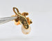 Boucles d'oreilles Boucles d’oreilles dents de biche en or blanc 18 carats 58 Facettes