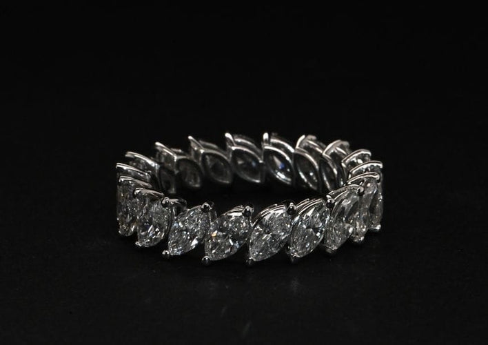 Bague 54 Bague de fiançailles - Alliance en or blanc 18 carats et diamants 58 Facettes