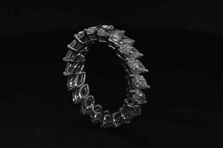 Bague 54 Bague de fiançailles - Alliance en or blanc 18 carats et diamants 58 Facettes