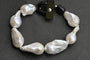 Bracelet Bracelet de perles de culture brutes 58 Facettes
