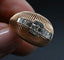 Bague 54 Bague en or rose 750 avec diamants 58 Facettes