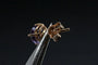 Boucles d'oreilles Boucles d'oreilles améthystes en or rose 58 Facettes