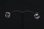 Boucles d'oreilles Boucles d'oreilles améthystes en or rose 58 Facettes