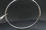 Bracelet Bracelet jonc ovale en or blanc 18 carats 58 Facettes