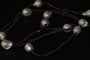 Collier Collier en améthyste et perles d’eau douce 58 Facettes