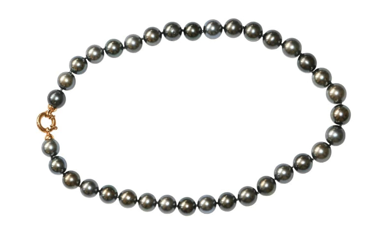 Collier Collier - Perles de culture de Tahiti et fermoir en or jaune 18 carats 58 Facettes
