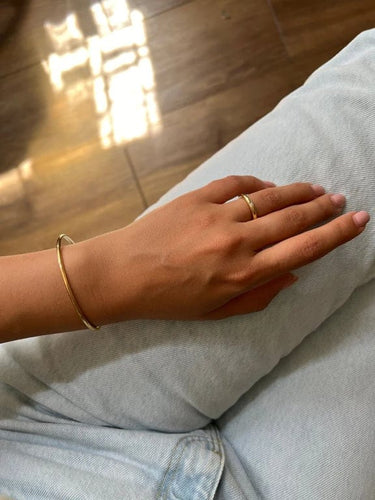 Bague 47 Solitaire rond - Bague en or 18 carats et diamant taille brillant 58 Facettes