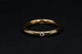 Bague 47 Solitaire rond - Bague en or 18 carats et diamant taille brillant 58 Facettes