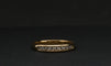 Bague 49 Bague en or jaune 18 carats et diamants taille brillant 58 Facettes