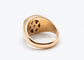 Bague 54 Bague diamant en or rose 18 carats 58 Facettes