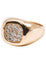 Bague 54 Bague diamant en or rose 18 carats 58 Facettes
