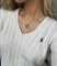 Pendentif Pendentif Trio d’Anneaux en or tricolore et diamants 58 Facettes