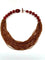 Collier Collier en agate rouge, hessonite et bakélite 58 Facettes