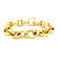 Bracelet Bracelet chaîne en or jaune 18 carats 58 Facettes