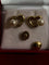 Boucles d'oreilles Cartier - Boucles d'oreilles cœur en or jaune 18 carats et perles blanches 58 Facettes