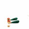 Boucles d'oreilles Boucles d'oreilles en or jaune 18 carats, malachite, corail et diamants 58 Facettes