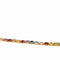 Bracelet Bracelet flexible en or rose 18 carats et pierres multicolores 58 Facettes