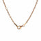 Pendentif Pendentif en or rose 18 carats avec émeraude cabochon et diamants 58 Facettes