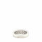 Bague 54 Bague en or blanc 18 carats sertie de diamants princesse et brillants 58 Facettes
