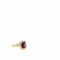 Bague 54 Bague en or rose 18 carats avec tourmaline et diamants 58 Facettes