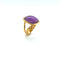 Bague 44.5 Bague en or jaune 18 carats avec améthyste et nacre 58 Facettes 32877/DB0FGRF5CV
