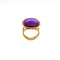 Bague 44.5 Bague en or jaune 18 carats avec améthyste et nacre 58 Facettes 32877/DB0FGRF5CV