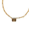 Collier Collier en or jaune 18 carats et quartz fumé 58 Facettes