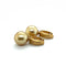Boucles d'oreilles Boucles d’oreilles pendantes en or jaune 18 carats et perles champagne 58 Facettes 380872/Z05HU0U1