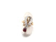 Bague 54 Bague en or jaune 750 avec rubis taille poire et diamants 58 Facettes