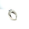 Bague 54 Bague cocktail en or blanc 18 carats avec saphir et diamants 58 Facettes