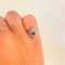 Bague 52.5 Bague saphir et diamants en or jaune 18 ct 58 Facettes 1