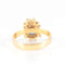 Bague 52.5 Bague saphir et diamants en or jaune 18 ct 58 Facettes 1