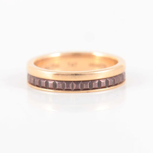 Bague 47.5 Boucheron Quatre - Bague en or rose 18 ct 58 Facettes 1