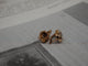 Boucles d'oreilles Boucles d’oreilles rétro en or jaune et blanc 18 carats diamants 58 Facettes
