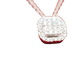 Collier Collier pendentif en or blanc 18 carats et diamants 58 Facettes