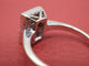 Bague 52 Bague Art déco en or 750 avec diamants 58 Facettes