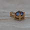 Pendentif Pendentif en or jaune 750‰ avec tanzanite 0,25 ct 58 Facettes